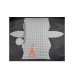 TELA PLASTICA PARA BOLSA CROCHE 1 PC