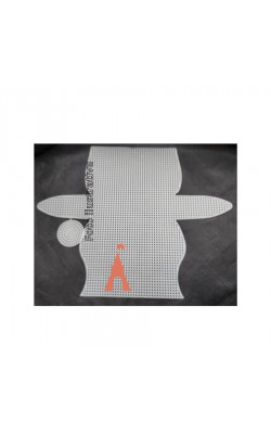 TELA PLASTICA PARA BOLSA CROCHE 1 PC