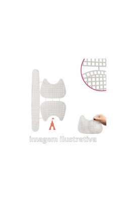 TELA PLASTICA PARA BOLSA CROCHE 1 PC