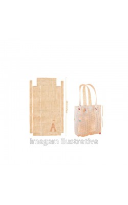 TELA PLASTICA PARA BOLSA CROCHE 1 PC