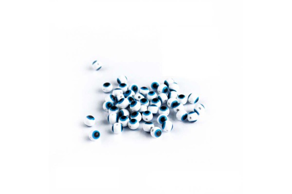 OLHO GREGO 8MM COM 20 UNIDADES