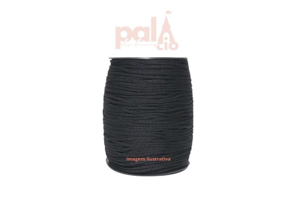 FIO NAUTICO 4MM 500G SPCROCHE PRETO FIO NAUTICO 4MM 500G SPCROCHE PRETO