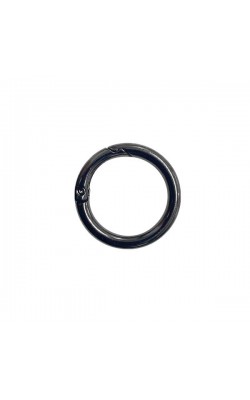 ARGOLA MOSQUETAO ARTICULADO ONIX 17MM 4 PECAS