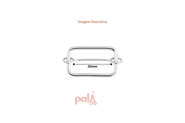 REGULADOR DE METAL 16X20MM NIQUEL 5 PC