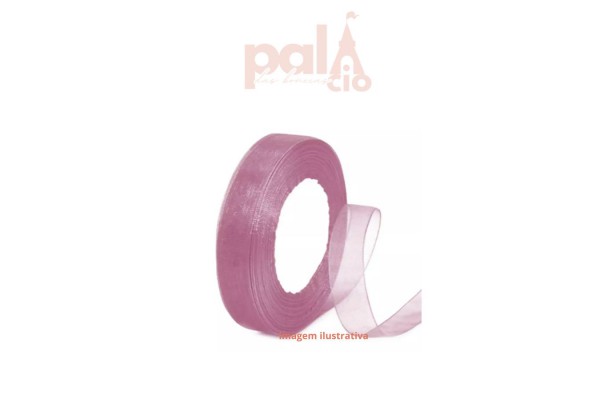 FITA ORGANZA PRINCES 25MM 10MT ROSE