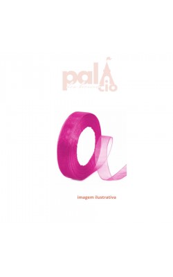 FITA ORGANZA PRINCES 25MM 10MT PINK