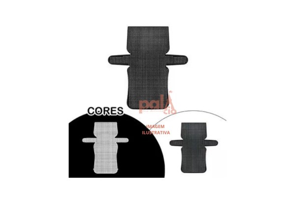 TELA PLASTICA PARA BOLSA PRETO 53,5X50CM TELA PLASTICA PARA BOLSA PRETO 53,5X50CM