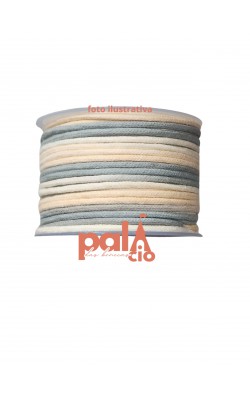 CORDAO MULTICOLOR BEGE 3MM 50M