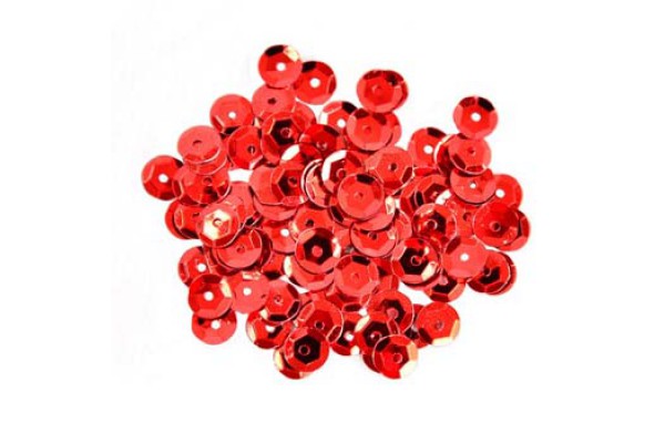 PAETE METALICO SEXT 6MM VERMELHO