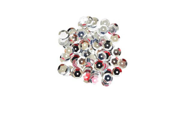PAETE METALICO SEXT 10MM PRATA