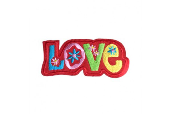 APLICACAO TERMOCOLANTE LOVE 11X5,5CM COM 2 PC