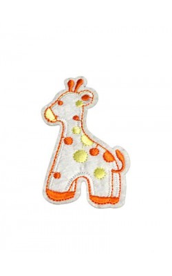 APLICACAO TERMOCOLANTE INFANTIL GIRAFA COM 3 PC