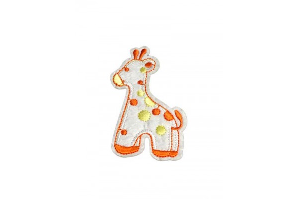 APLICACAO TERMOCOLANTE INFANTIL GIRAFA COM 3 PC