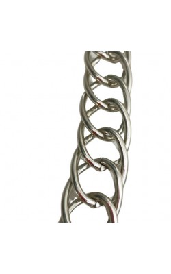 CORRENTE METRADA PARA BOLSA NIQUELADA 1MT