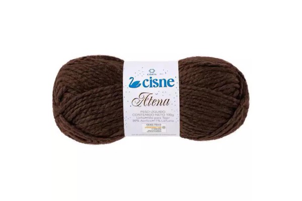 LA ATENA CISNE 100G MARROM ESCURO