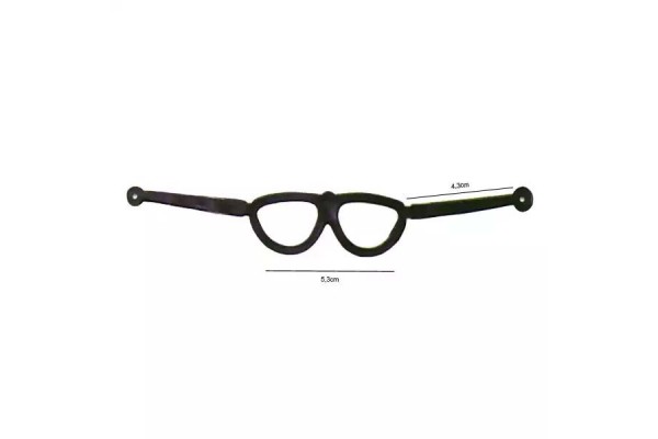 OCULOS PARA AMIGURUMI COM ASTE COM 5 PECAS
