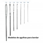 AGULHA PARA BORDAR TAPESTRY N 14 COM 10 PECAS