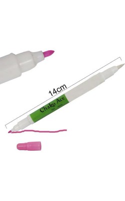 CANETA COM APAGADOR PARA TECIDO ROSA 