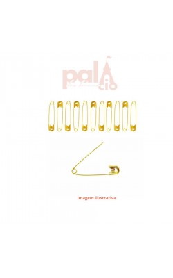 ALFINETE DE SEGURANCA 00 DOURADO