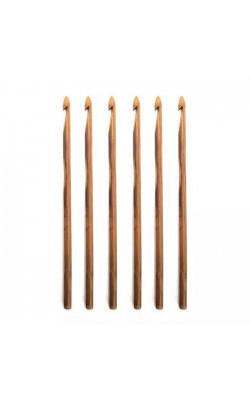 AGULHA DE CROCHE DE BAMBU 7MM