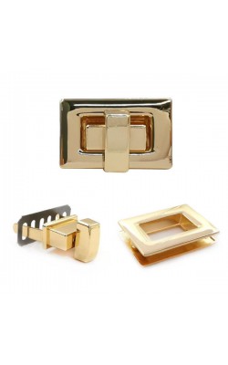 FECHO DE BOLSA DOURADO 