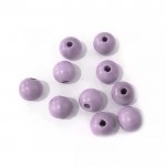 PONTEIRA MADEIRA 20MM LILAS COM 10 PECAS