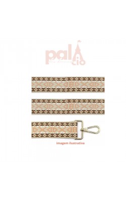 ALCA DE BOLSA CHIC AJUSTAVEL C/ MOSQUETAO MULTI