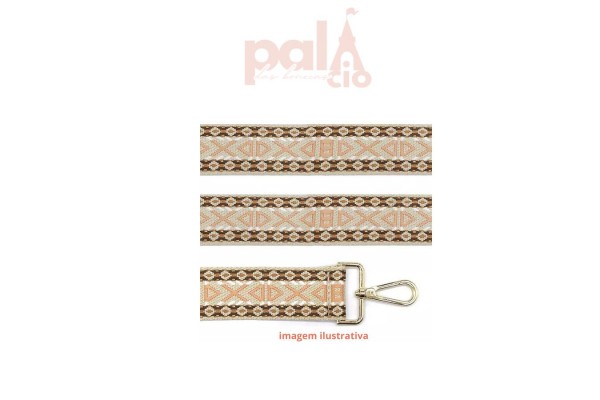 ALCA DE BOLSA CHIC AJUSTAVEL C/ MOSQUETAO MULTI
