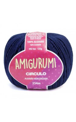 FIO AMIGURUMI CIRCULO 254M ANIL PROFUNDO