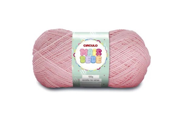 FIO MAIS BEBE 100G CIRCULO ROSA ANTIGO