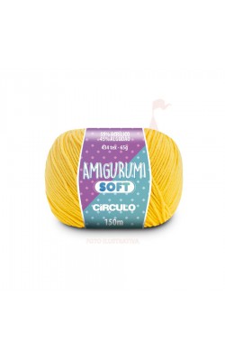 FIO AMIGURUMI SOFT CIRCULO 150M SOLAR