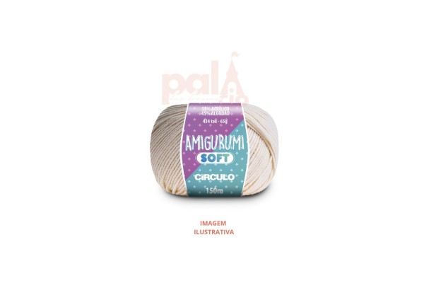 FIO AMIGURUMI SOFT CIRCULO 65G FLOCOS FIO AMIGURUMI SOFT CIRCULO 65G FLOCOS