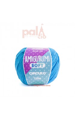 FIO AMIGURUMI SOFT CIRCULO 65G PISCINA