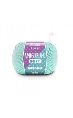 FIO AMIGURUMI SOFT CIRCULO 150M AGUA FRESCA