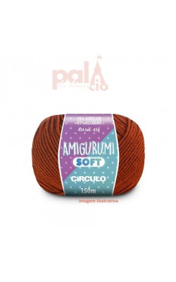 FIO AMIGURUMI SOFT CIRCULO 65G TERRACOTA