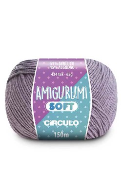 FIO AMIGURUMI SOFT CIRCULO 150M CROMADO