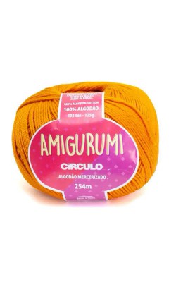 FIO AMIGURUMI CIRCULO 254M DARK CHEDDAR