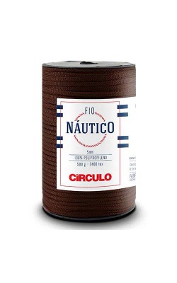 FIO NAUTICO 5MM CIRCULO CHOCOLATE