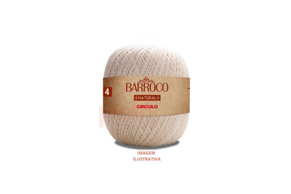 BARROCO NATURAL 4 400G CIRCULO