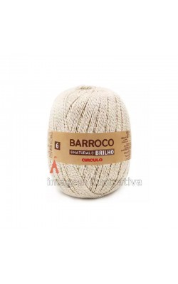 BARROCO NATURAL 6 BRILHO OURO 400G CIRCULO
