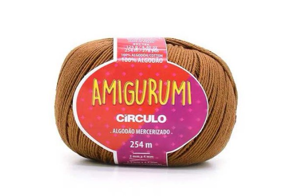 FIO AMIGURUMI CIRCULO 254M CRAFT