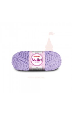 LA MOLLET 40G CIRCULO TULIPA LILAS
