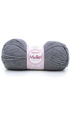 LA MOLLET CIRCULO 100G CINZA ASFALTO