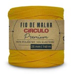 FIO DE MALHA CIRCULO PREMIUM 25MM CURRY