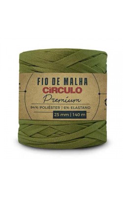 FIO DE MALHA CIRCULO PREMIUM 25MM FLORESTA SELVAGEM