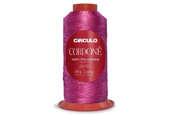 FIO CORDONE CIRCULO 100G PINK