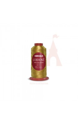 FIO CORDONE CIRCULO 100G AMARELO DOURADO