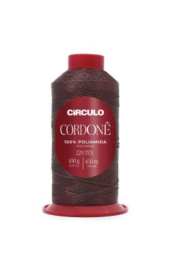 FIO CORDONE CIRCULO 100G CAFE TORRADO 