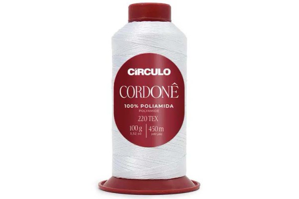 FIO CORDONE CIRCULO 100G BRANCO