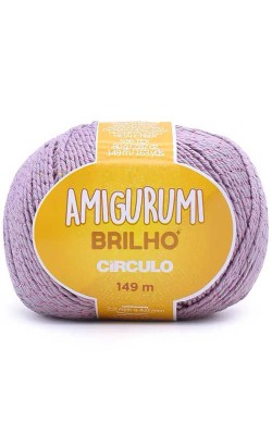 FIO AMIGURUMI BRILHO CIRCULO 149M MALVA